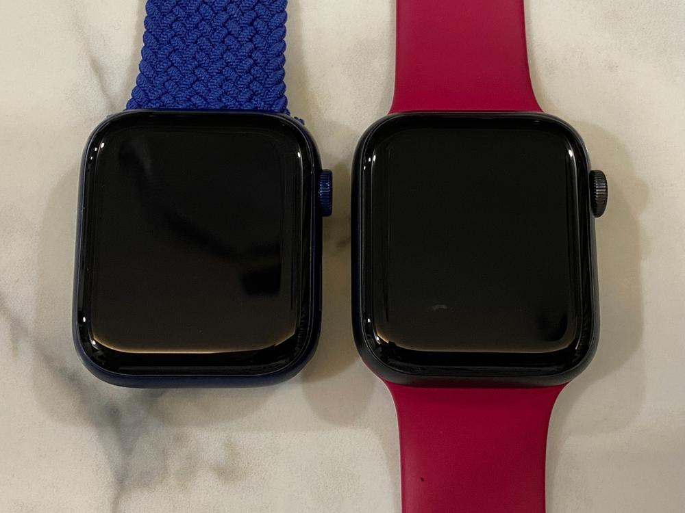 NanoArmour Apple Watch Screen Protector Series 4 - Customer Photo From Jason Yeo