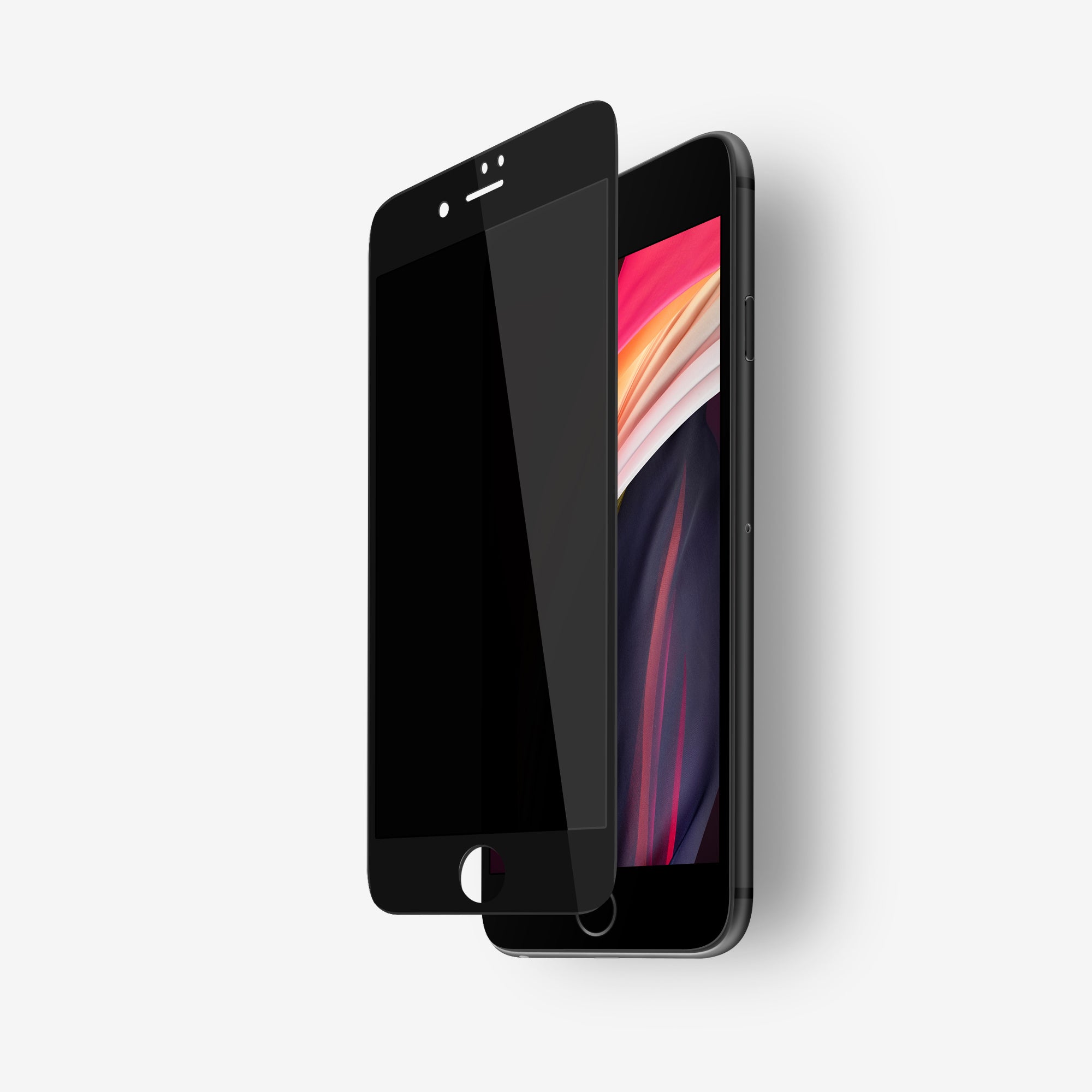 NanoArmour (2020) Best for iPhone SE Privacy Screen Protector Edge-to-Edge
