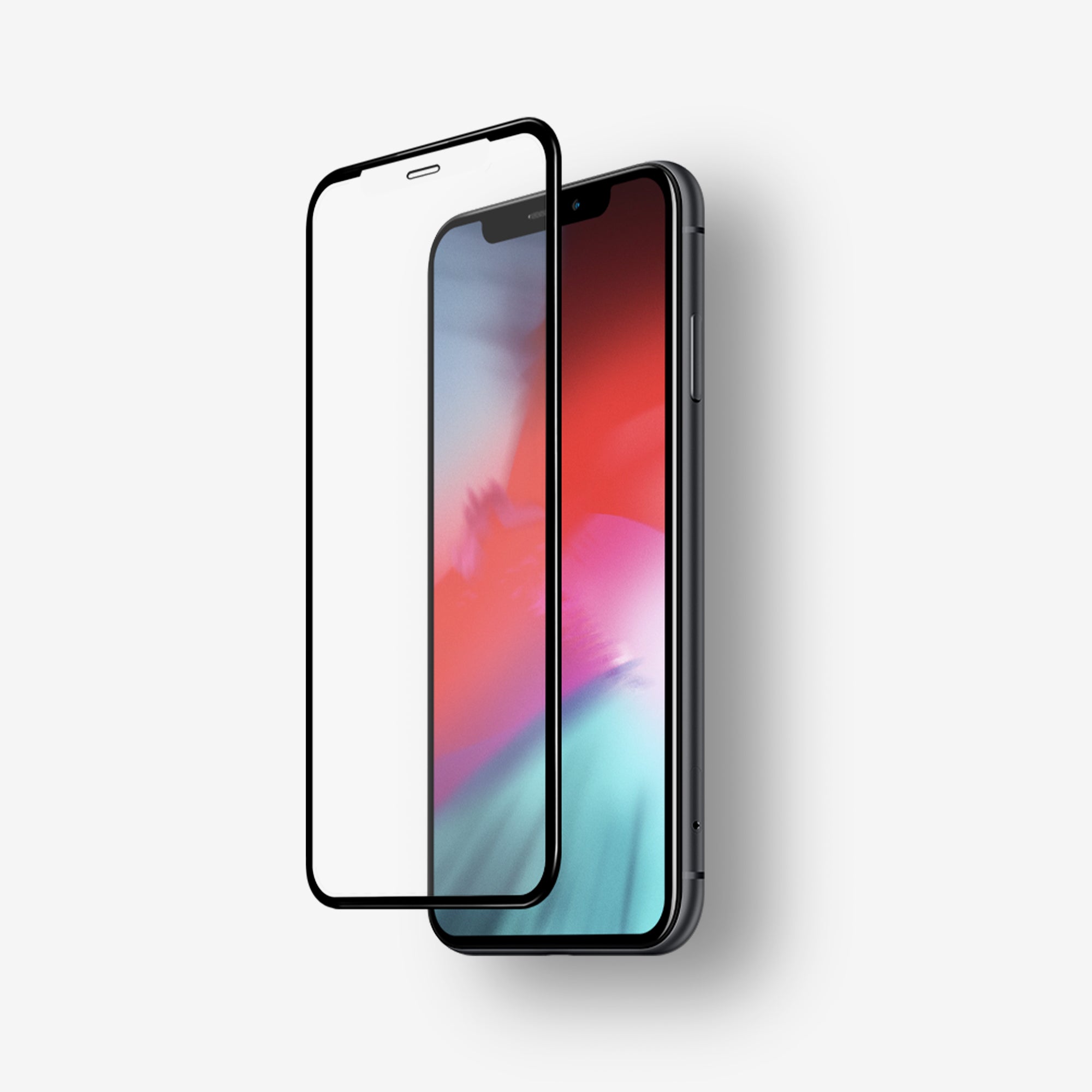 NanoArmour for iPhone XS Anti Glare Screen Protector Case Friendly