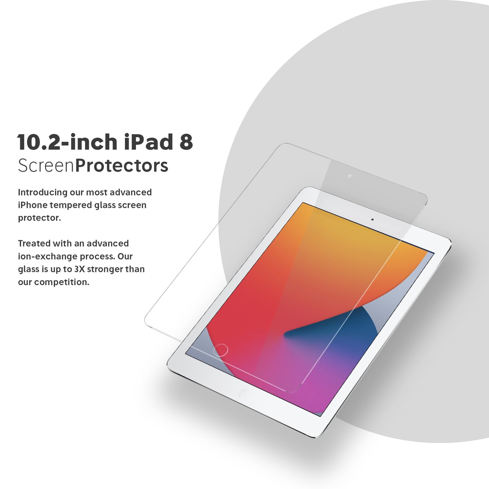 NanoArmour for 10.2-inch iPad 8 Screen Protector (2020)