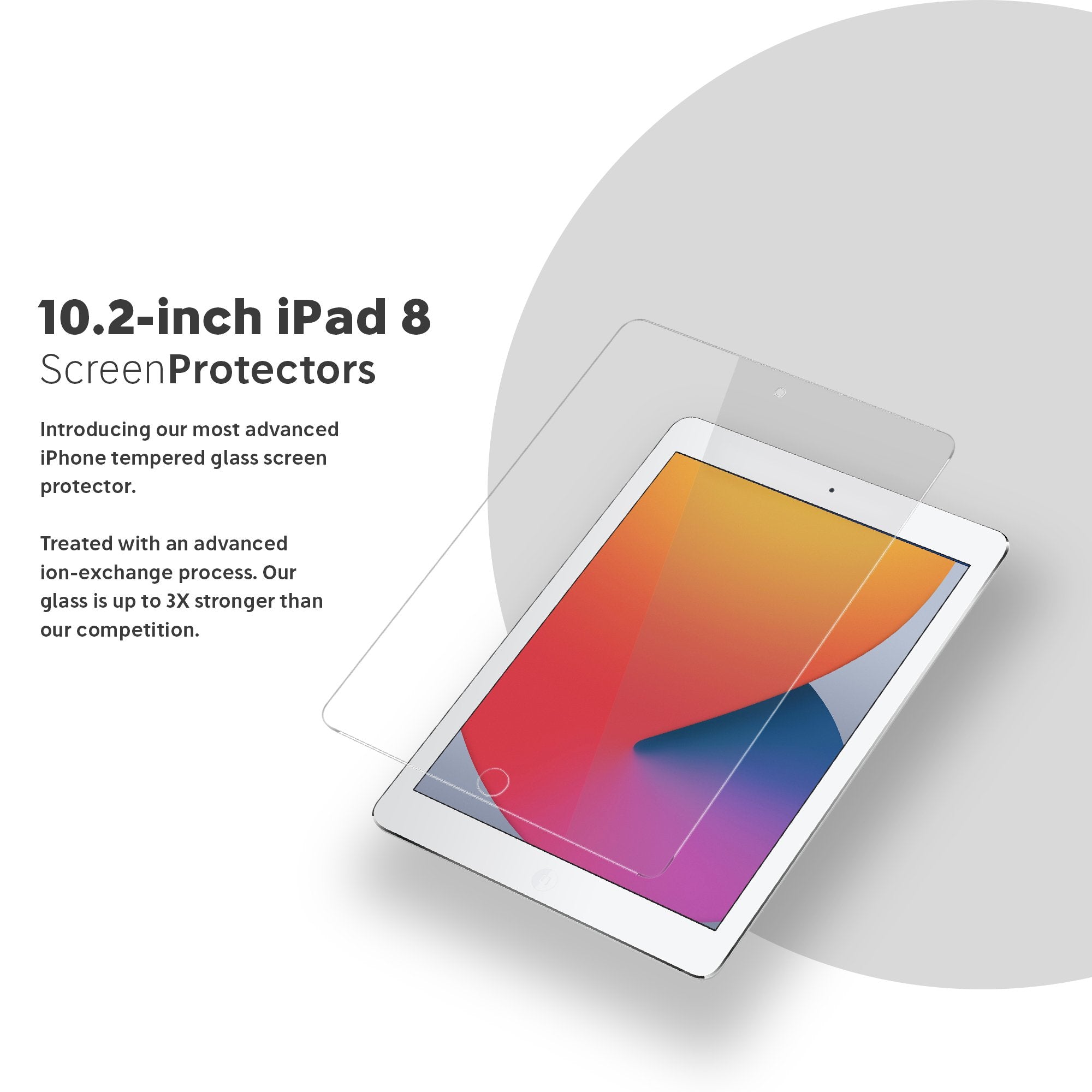 NanoArmour for 10.2-inch iPad 8 Screen Protector (2020)
