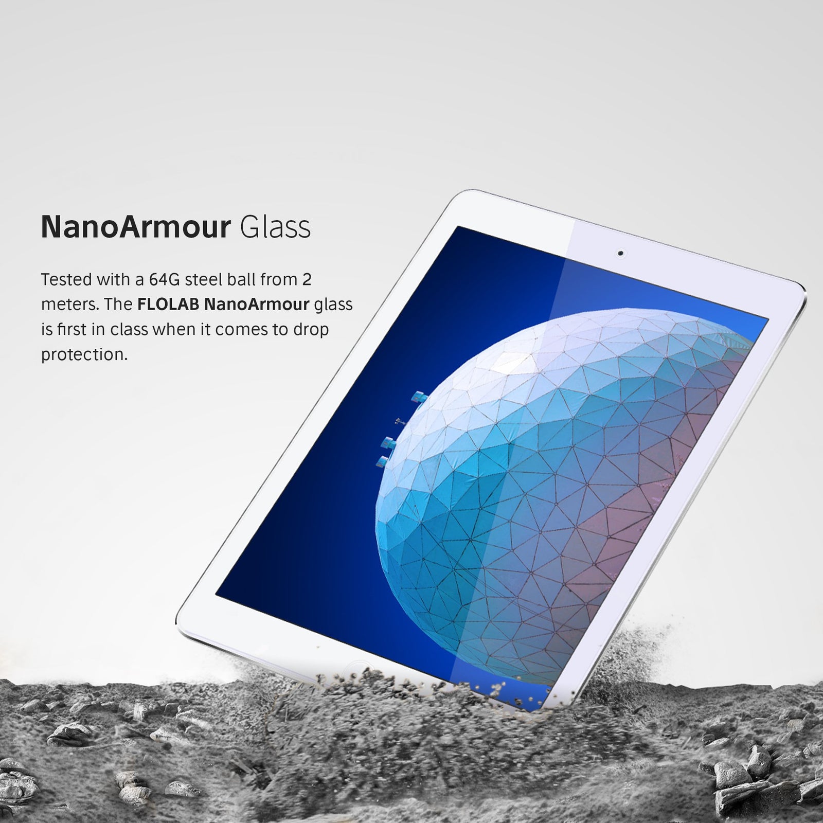 NanoArmour for iPad Air Anti-Blue light Screen Protector (2019) 10.5-inch
