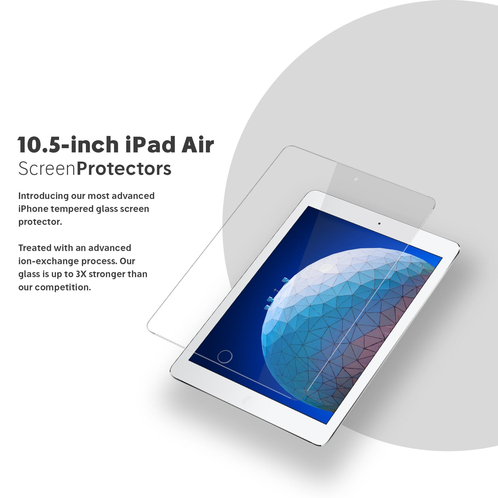 NanoArmour for 10.5-inch iPad Air Screen Protector (2019)