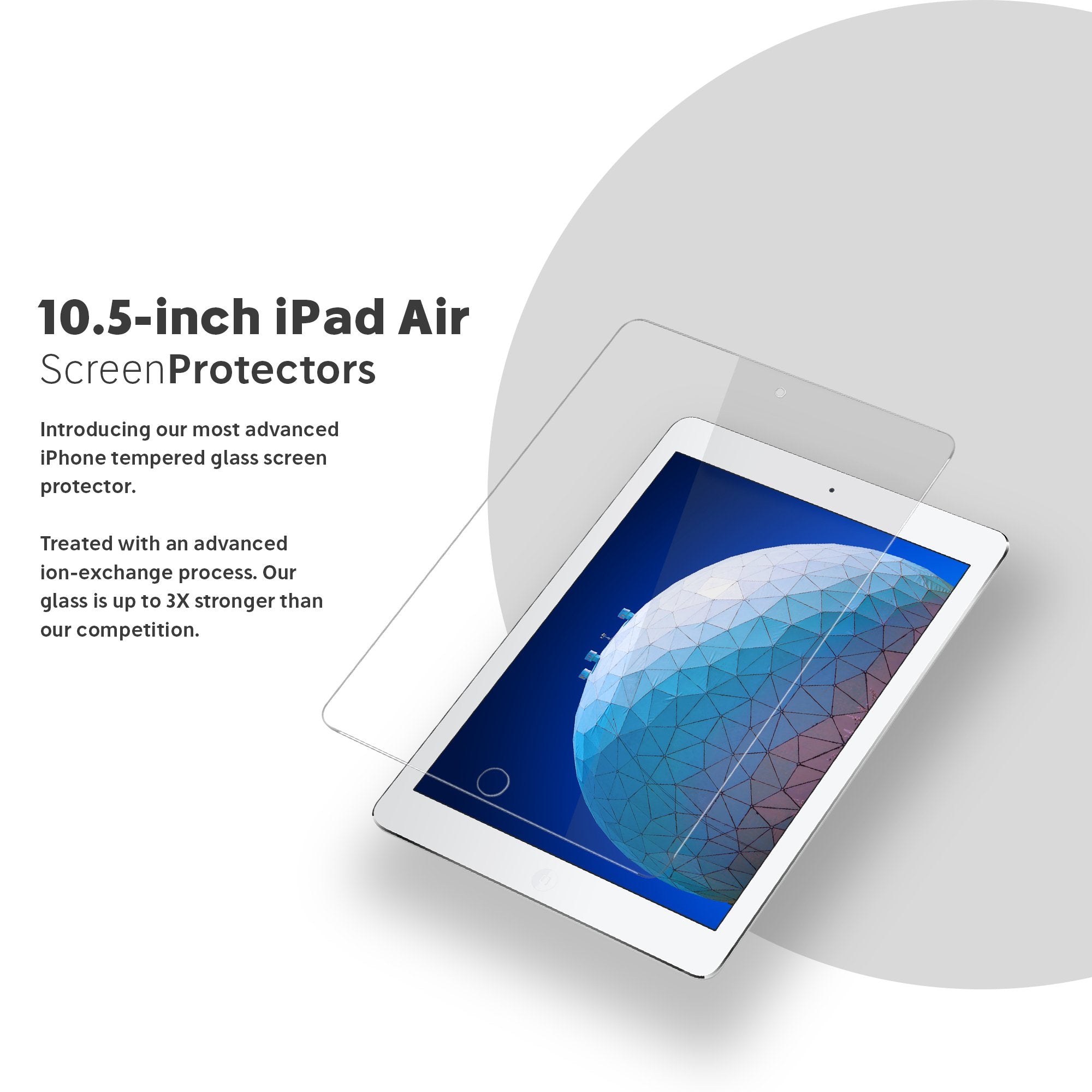 NanoArmour for 10.5-inch iPad Air Screen Protector (2019)