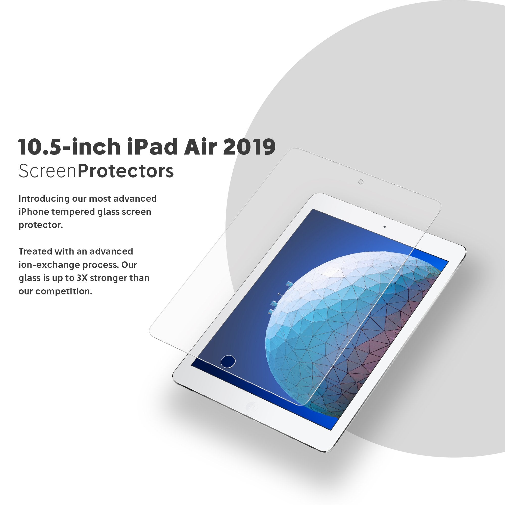 NanoArmour 10.5-inch for iPad Air Anti-Glare Matte Screen Protector (2019)