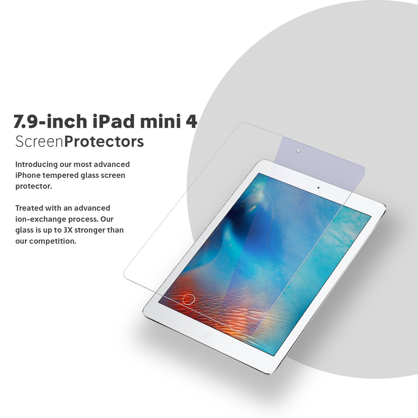NanoArmour for iPad mini 4 Anti-Blue light Screen Protector (7.9-inch)