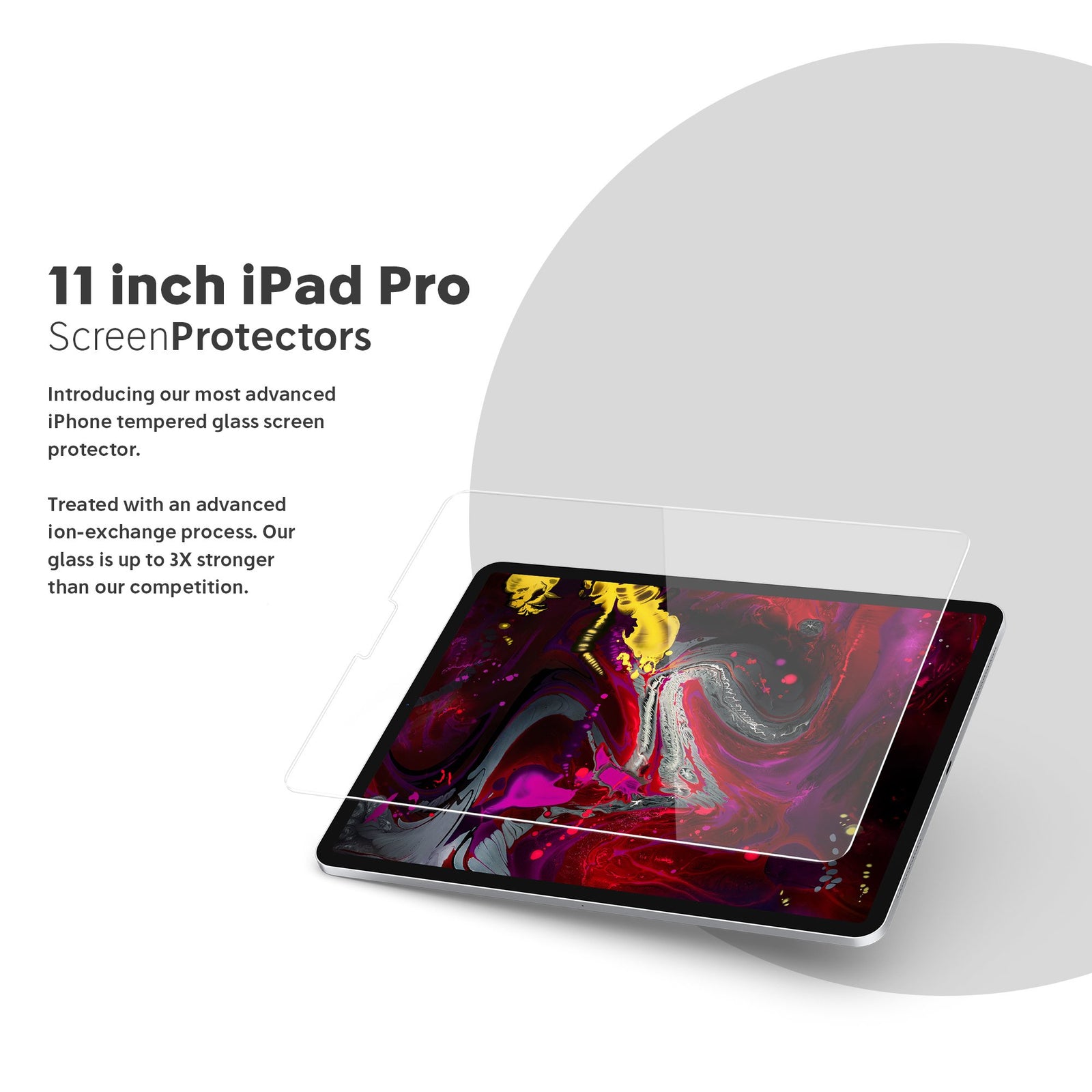 NanoArmour for 11-inch iPad Pro Screen Protector 2018-2020
