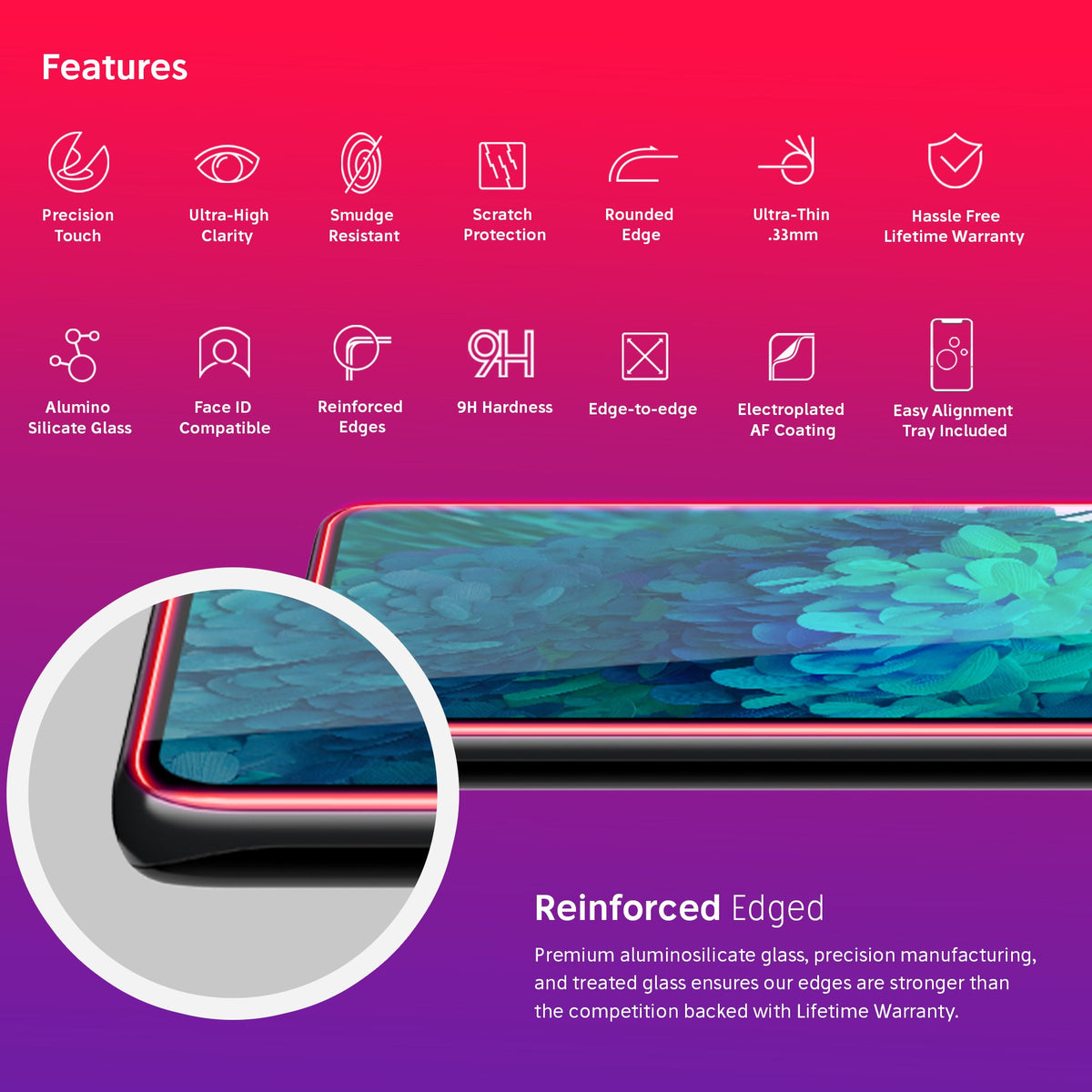 NanoArmour for Samsung Galaxy S20FE Best Screen Protector