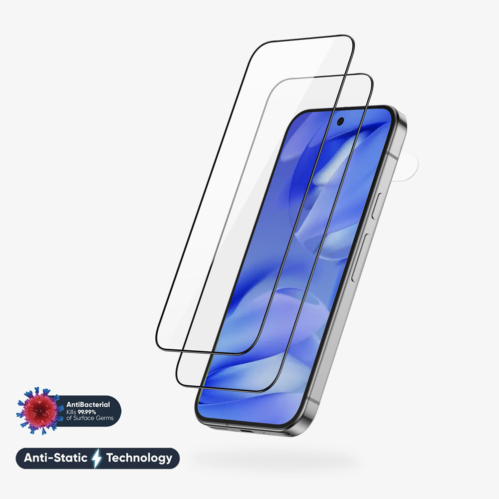 NanoArmour for Google Pixel 9A Screen Protector - Edge-to-Edge, Anti-Static, TruColor