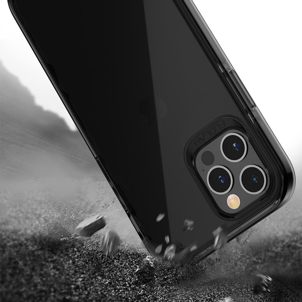 All Black Everything TAFFYCA Series for iPhone 12 Pro Phone Case