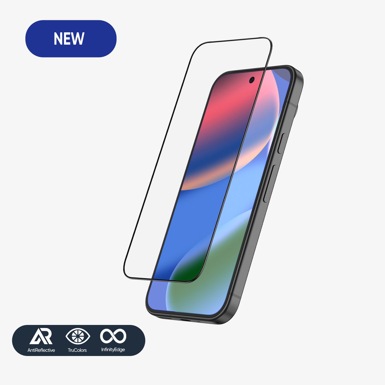 NanoArmour for Google Pixel 10 Anti-Reflective Screen Protector - Edge-to-Edge, TruColor, Compatible with Google Pixel 9