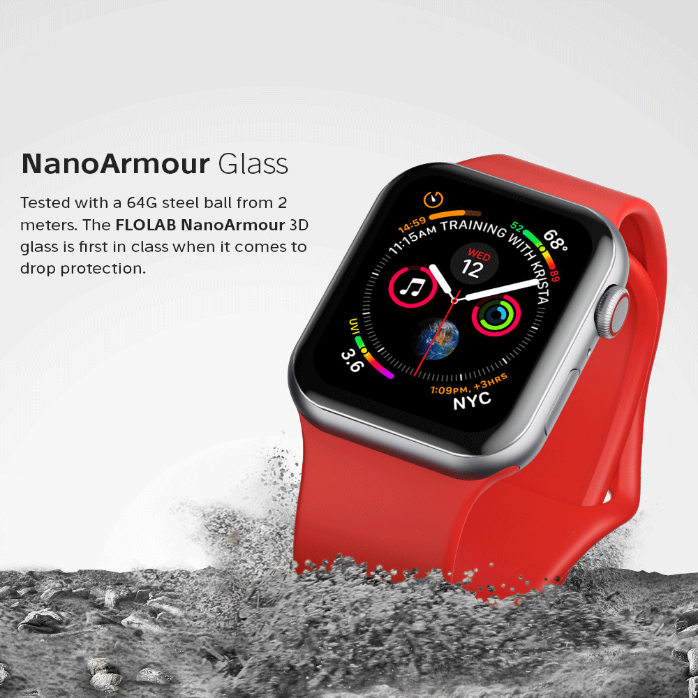 NanoArmour for Apple Watch Screen Protector Series 5